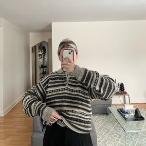 vintage 90’s wool blend knit